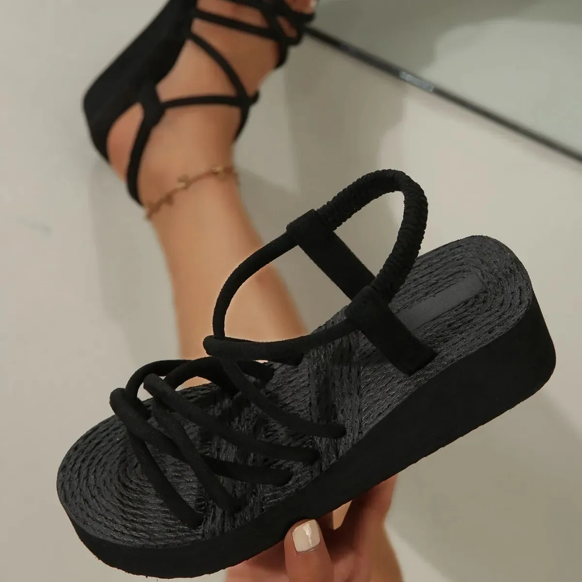 Leah™ - Lightweight Wedge Sandals