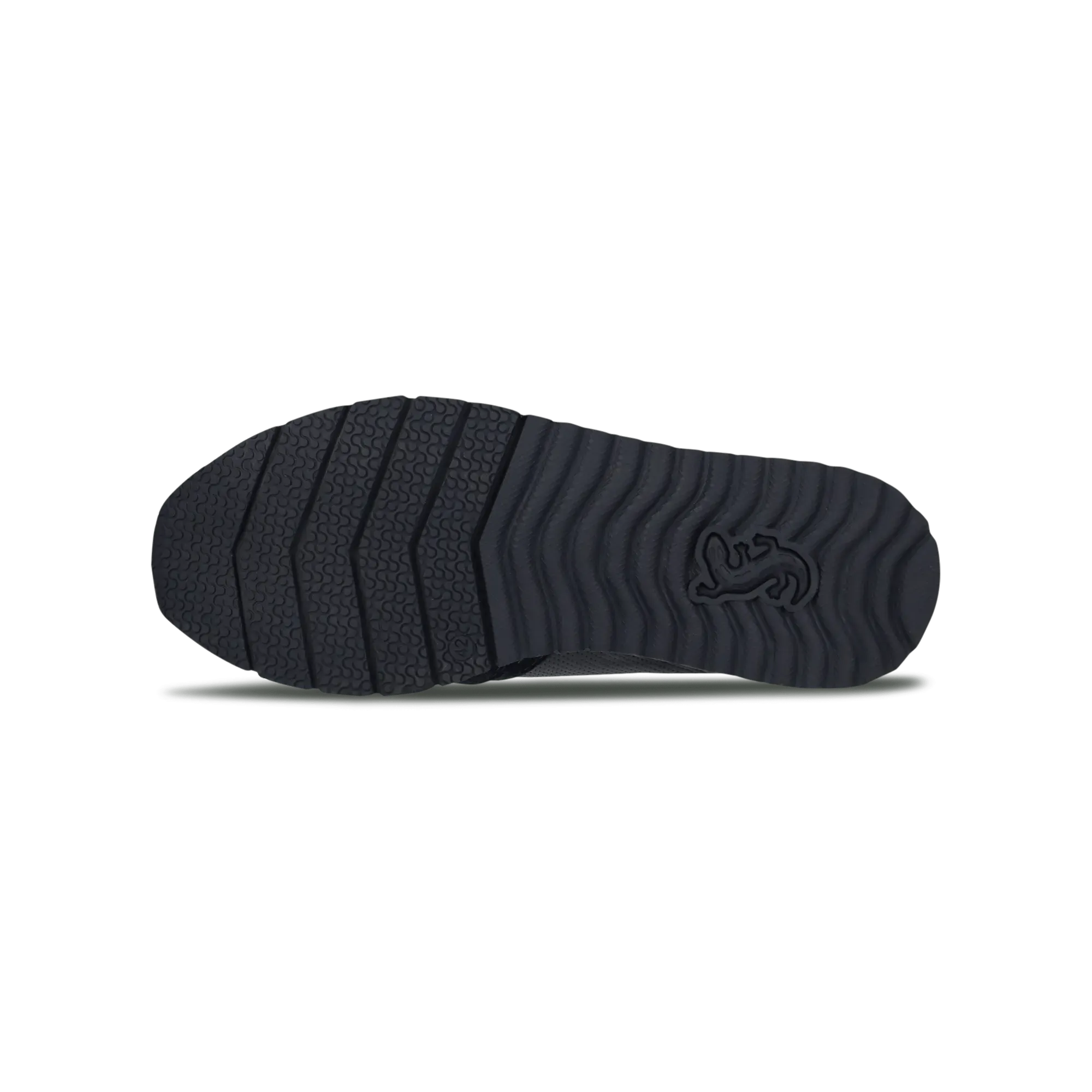 Leder Sneaker blau