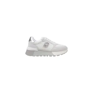 Liu Jo Silver Leather Sneaker