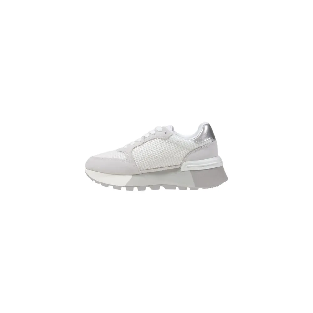 Liu Jo Silver Leather Sneaker