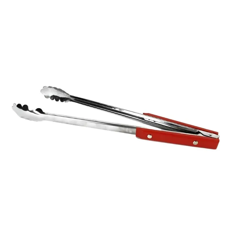 LK'S Tongs Salad Stainless Steel and Plastic Handle
