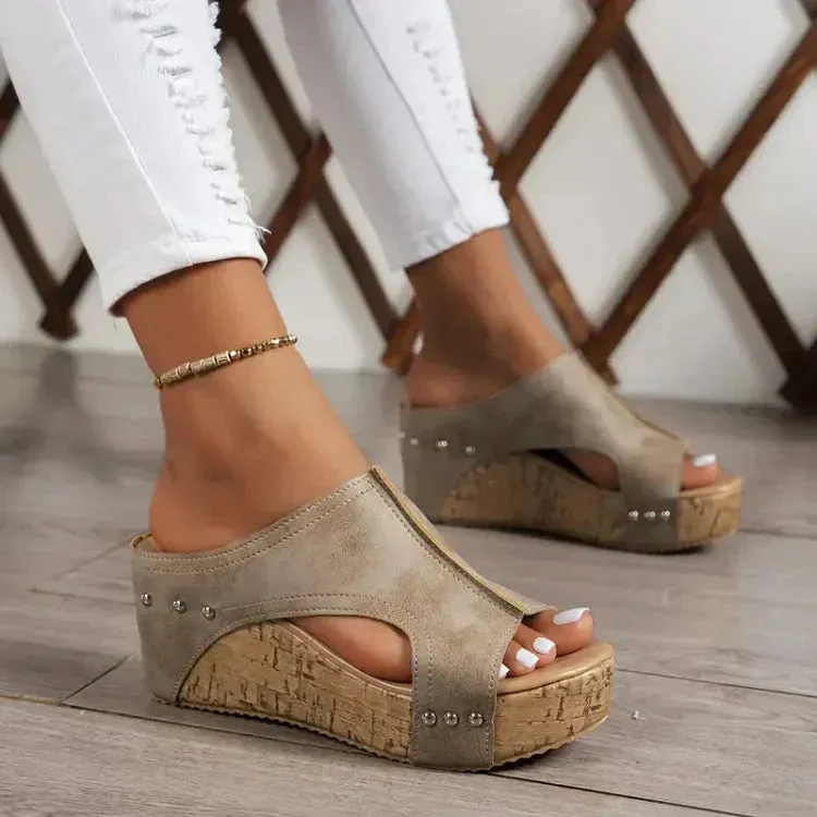 Luna™ | Stylish Orthopaedic Wedge Sandals