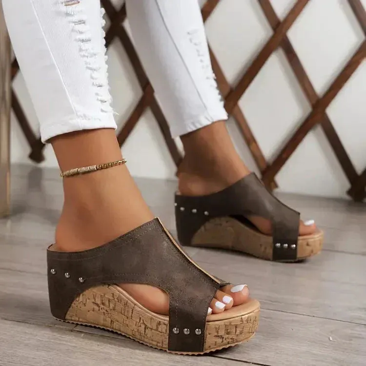 Luna™ | Stylish Orthopaedic Wedge Sandals