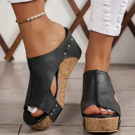 Luna™ | Stylish Orthopaedic Wedge Sandals