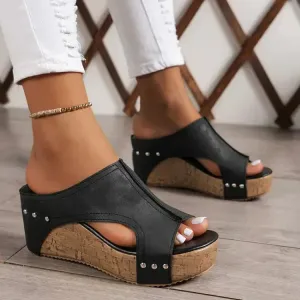 Luna™ | Stylish Orthopaedic Wedge Sandals