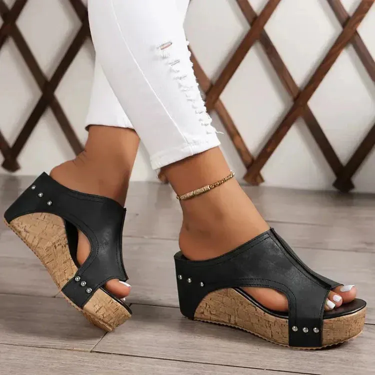 Luna™ | Stylish Orthopaedic Wedge Sandals