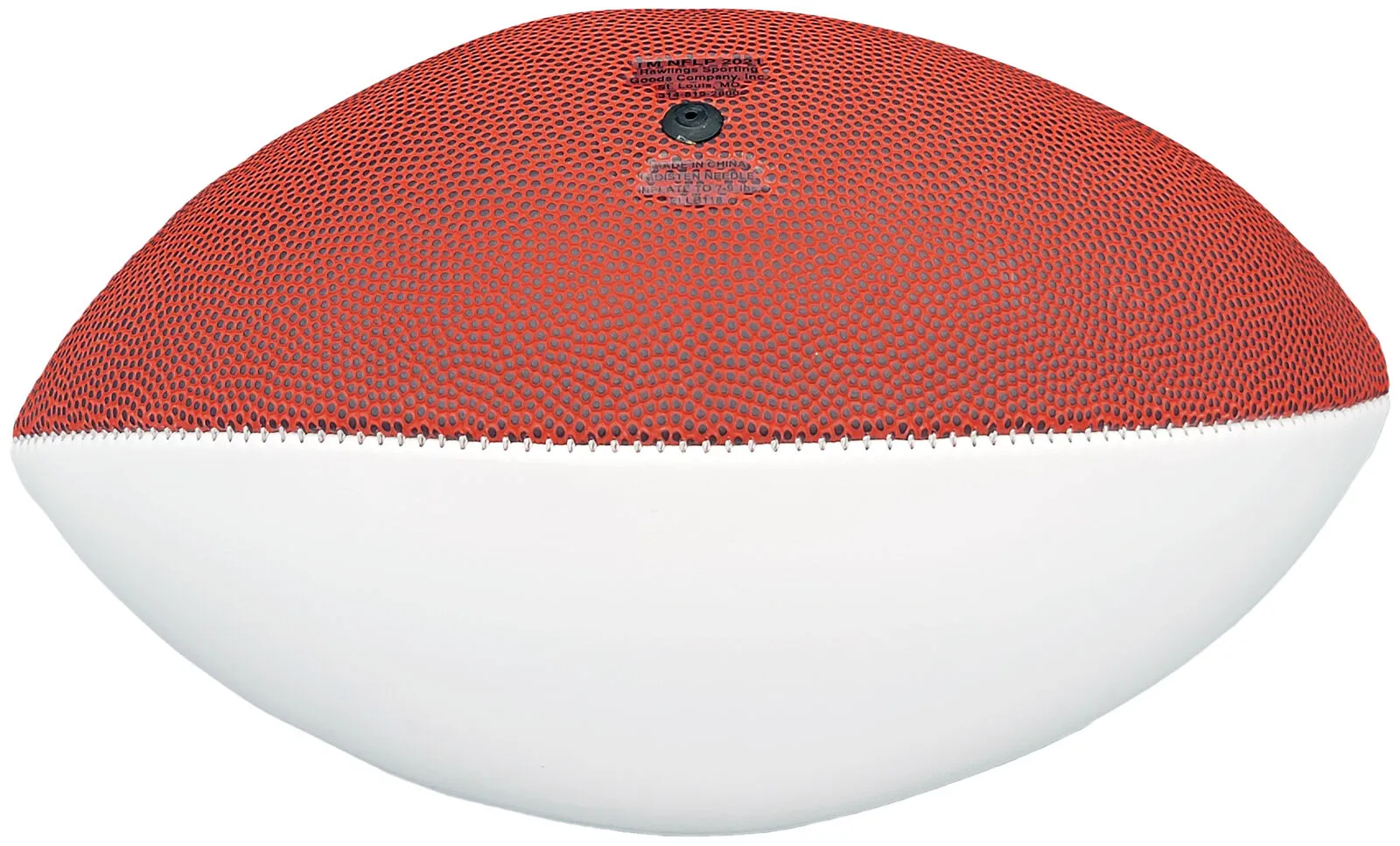 MAC JONES AUTOGRAPHED SIGNED PATRIOTS WHITE LOGO FOOTBALL BECKETT WITNESS 206521