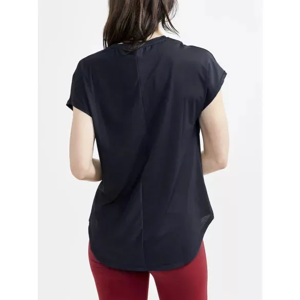 MAGLIETTA DONNA CRAFT WOMAN CORE ESSENCE BLACK