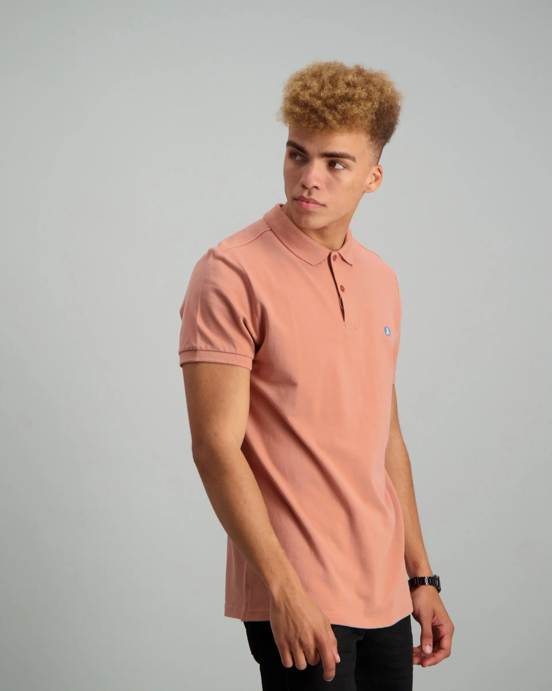 Men's Basic Golfer - Dusty Pink