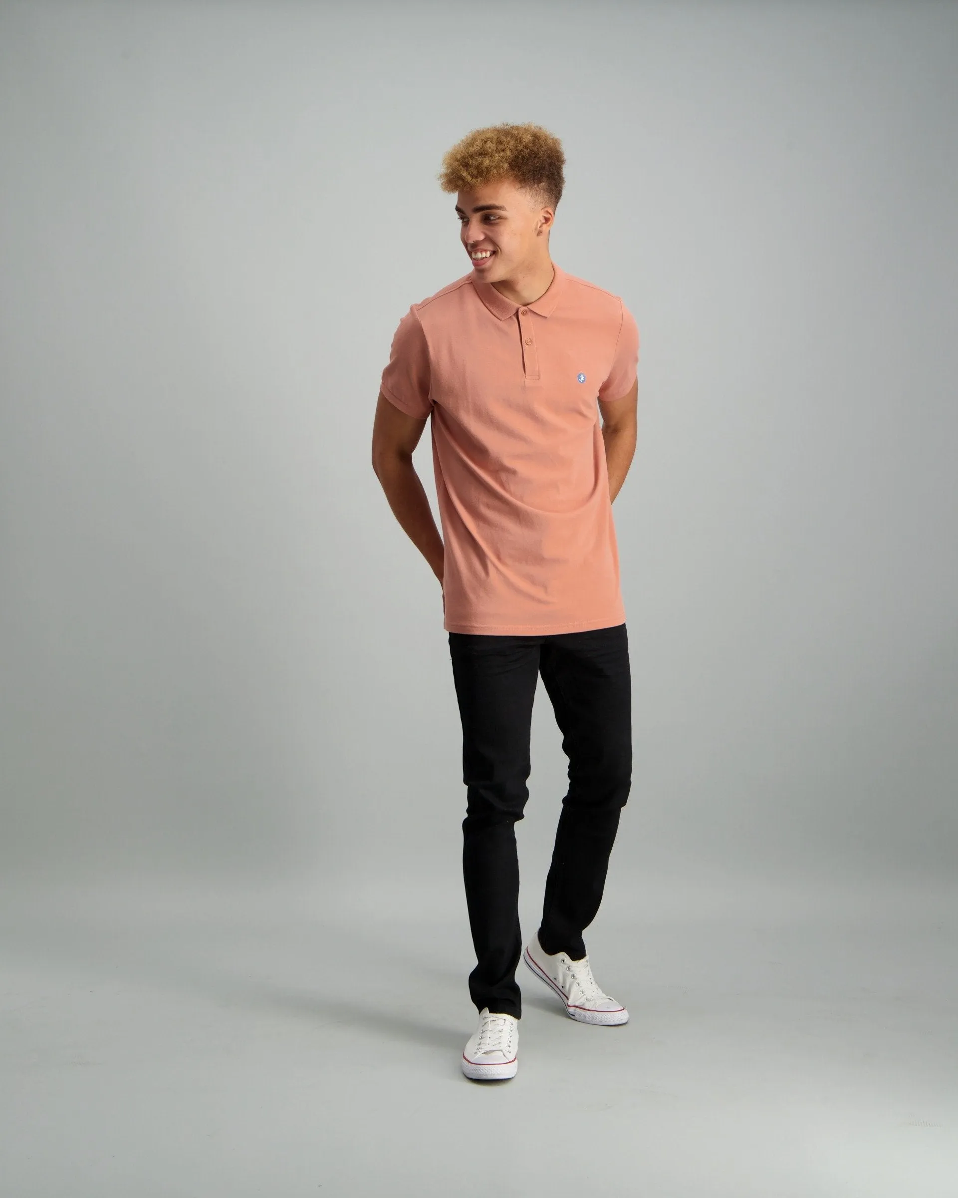Men's Basic Golfer - Dusty Pink