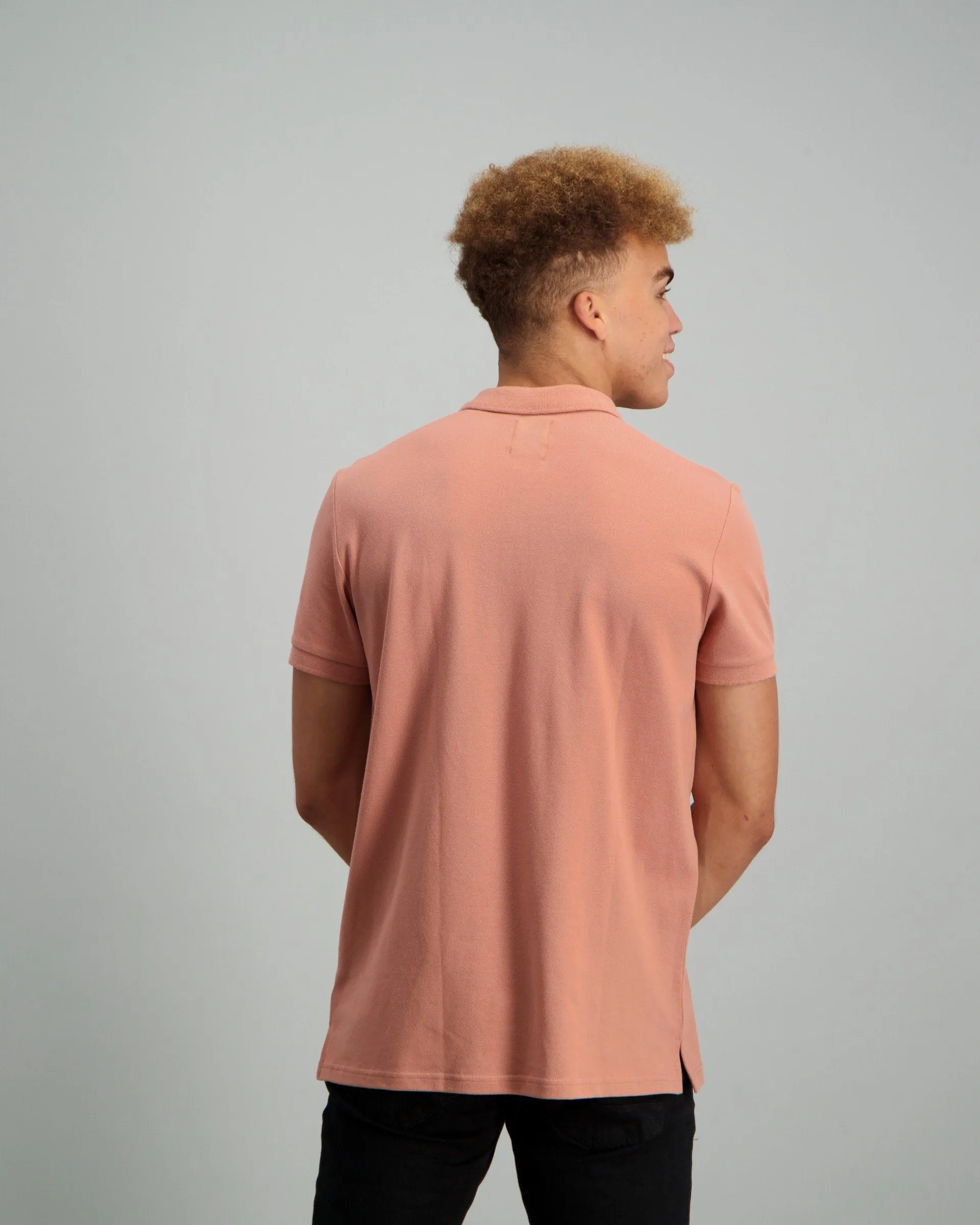 Men's Basic Golfer - Dusty Pink