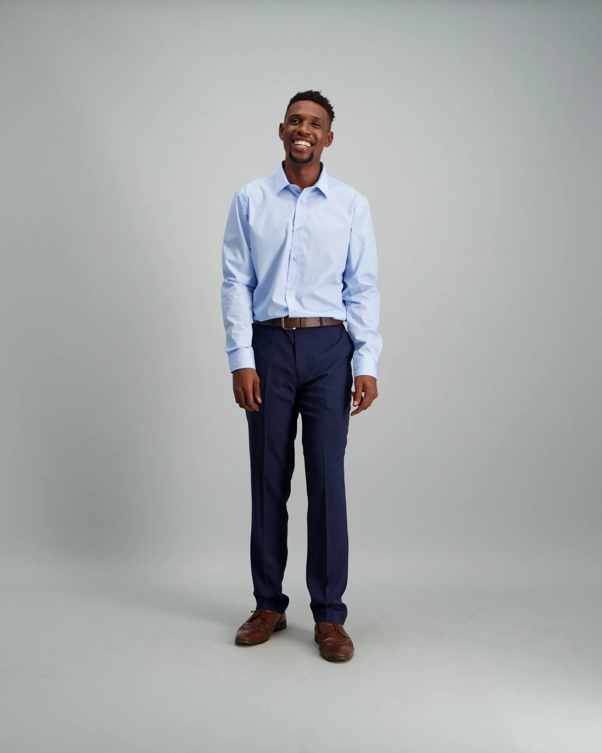 Men's Slim Fit Shirt Light Blue