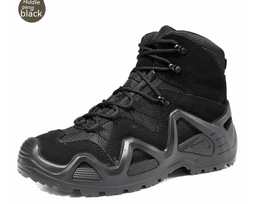 Mid-Top High-Top Military Fans Outdoor Training Hiking Shoes | Enigma Paris