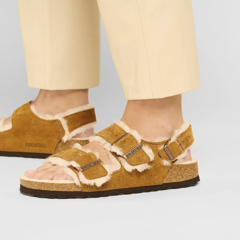 Milano Suede Shearling Suede Leather Shearling