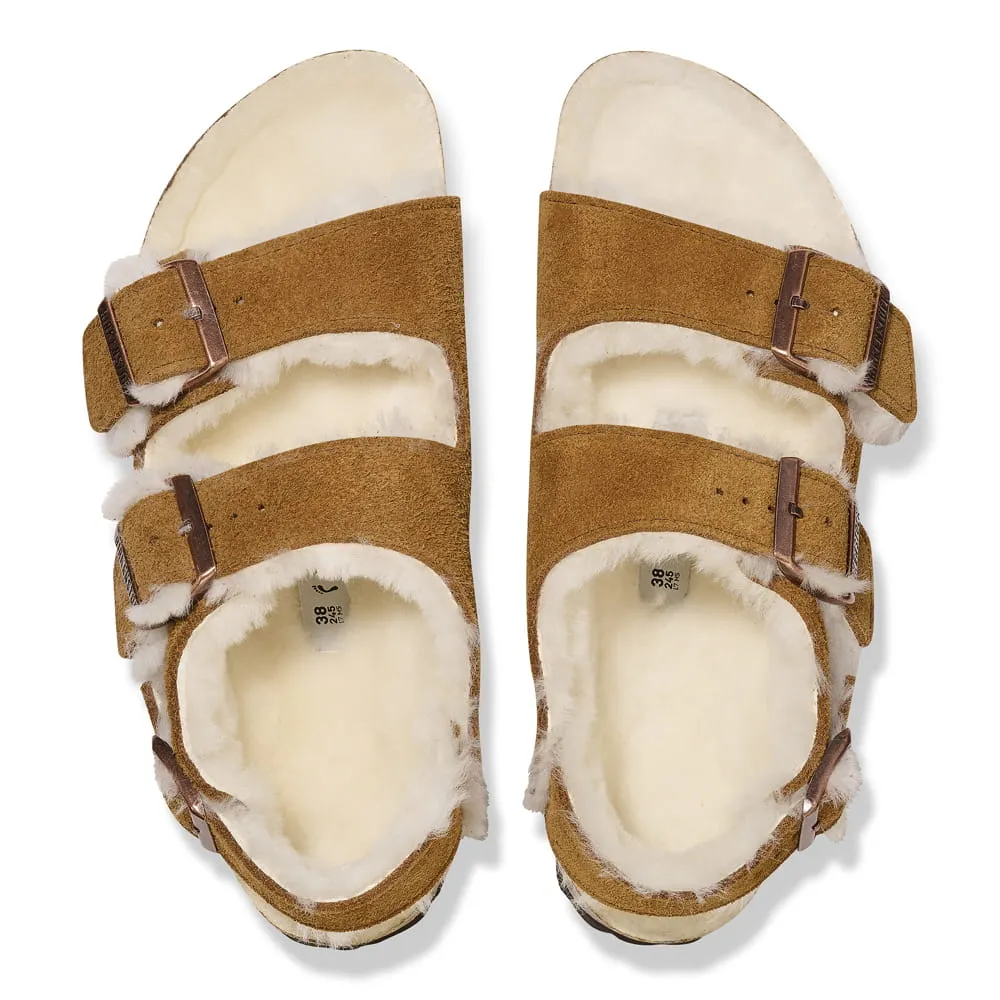 Milano Suede Shearling Suede Leather Shearling