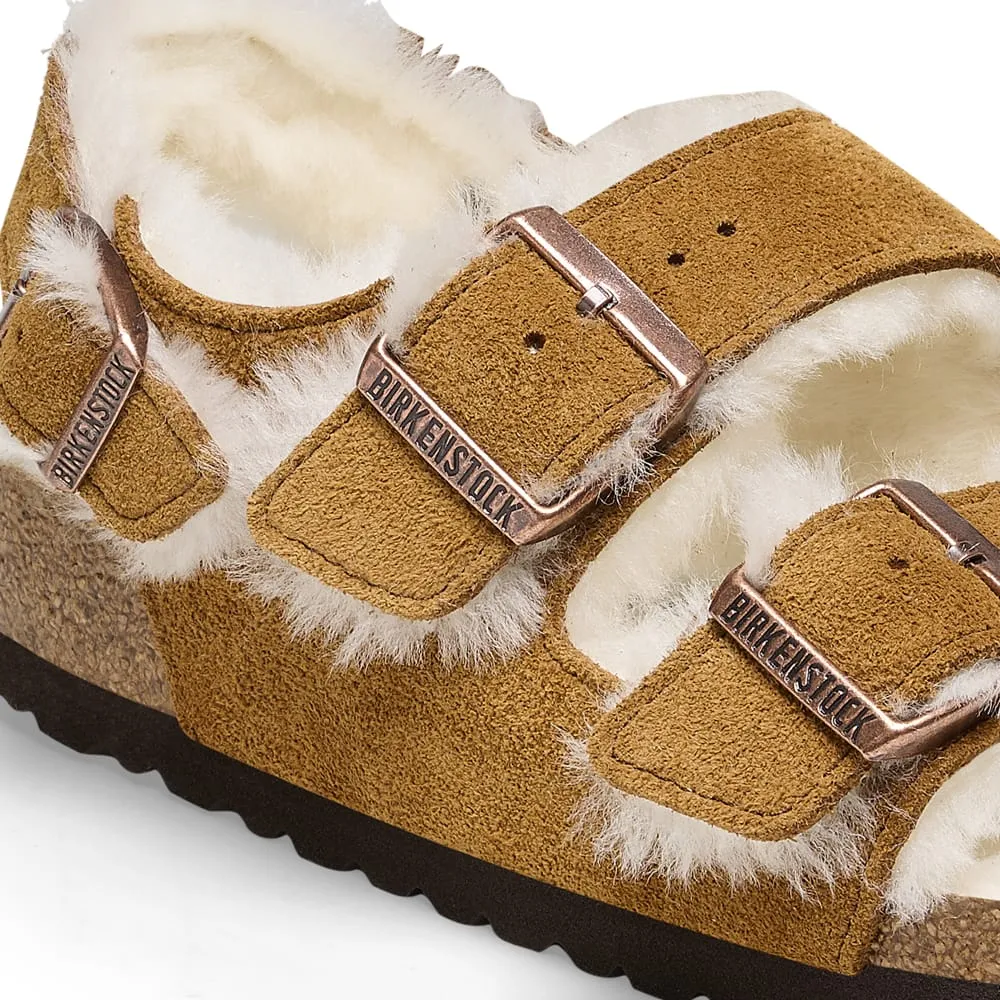 Milano Suede Shearling Suede Leather Shearling