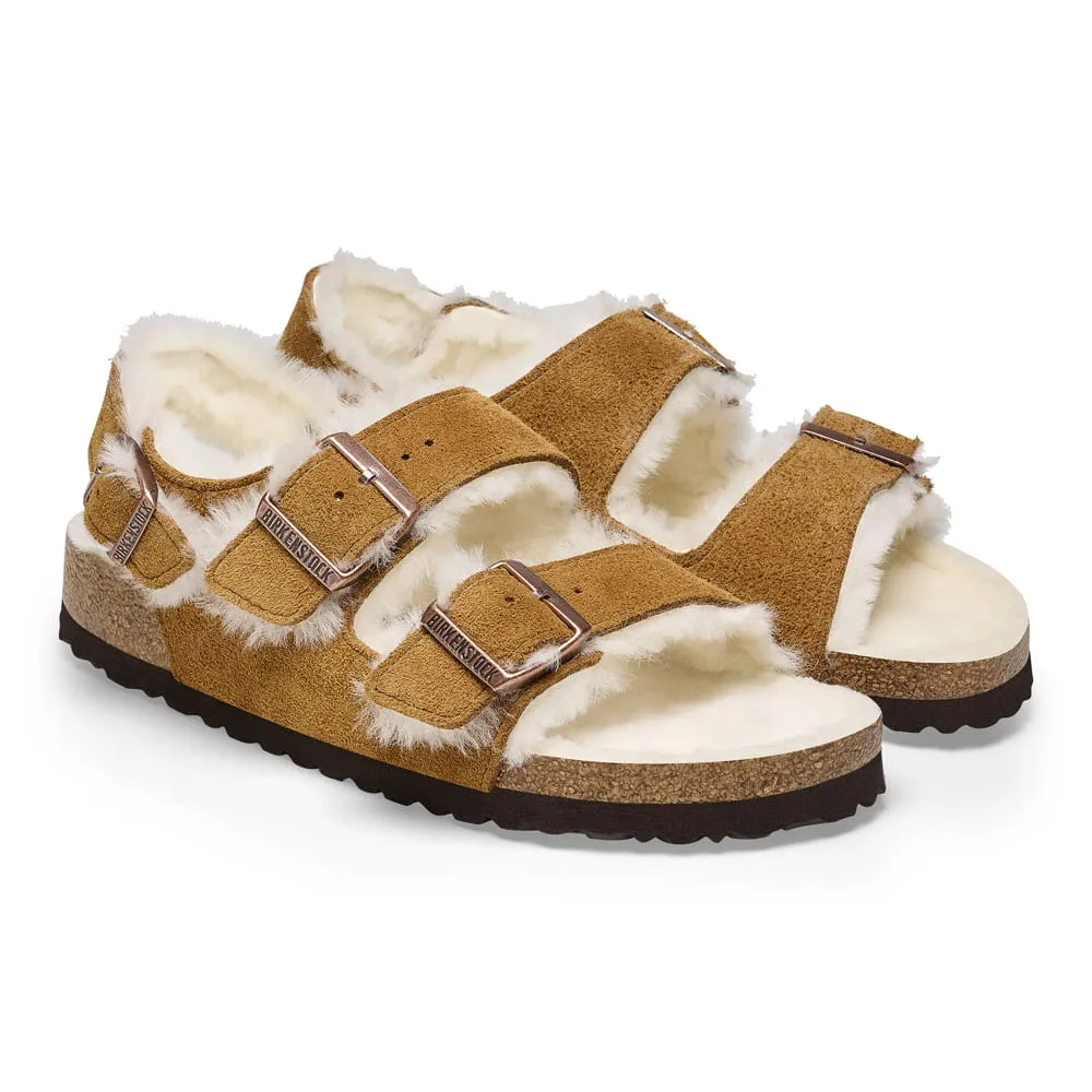 Milano Suede Shearling Suede Leather Shearling