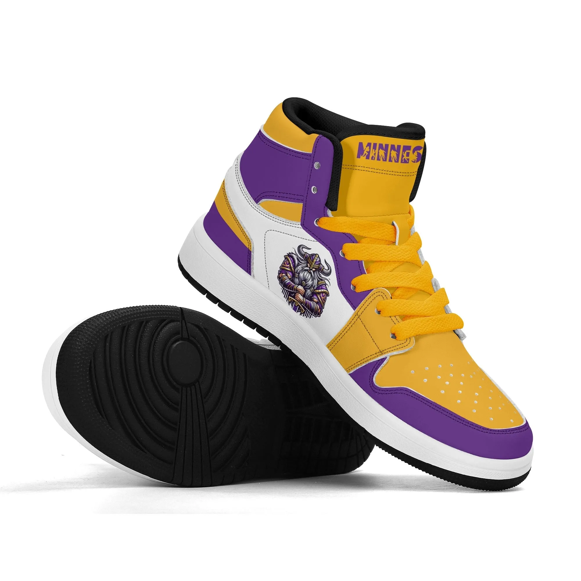 Minnesota Football Team Themed Shoes For Kids