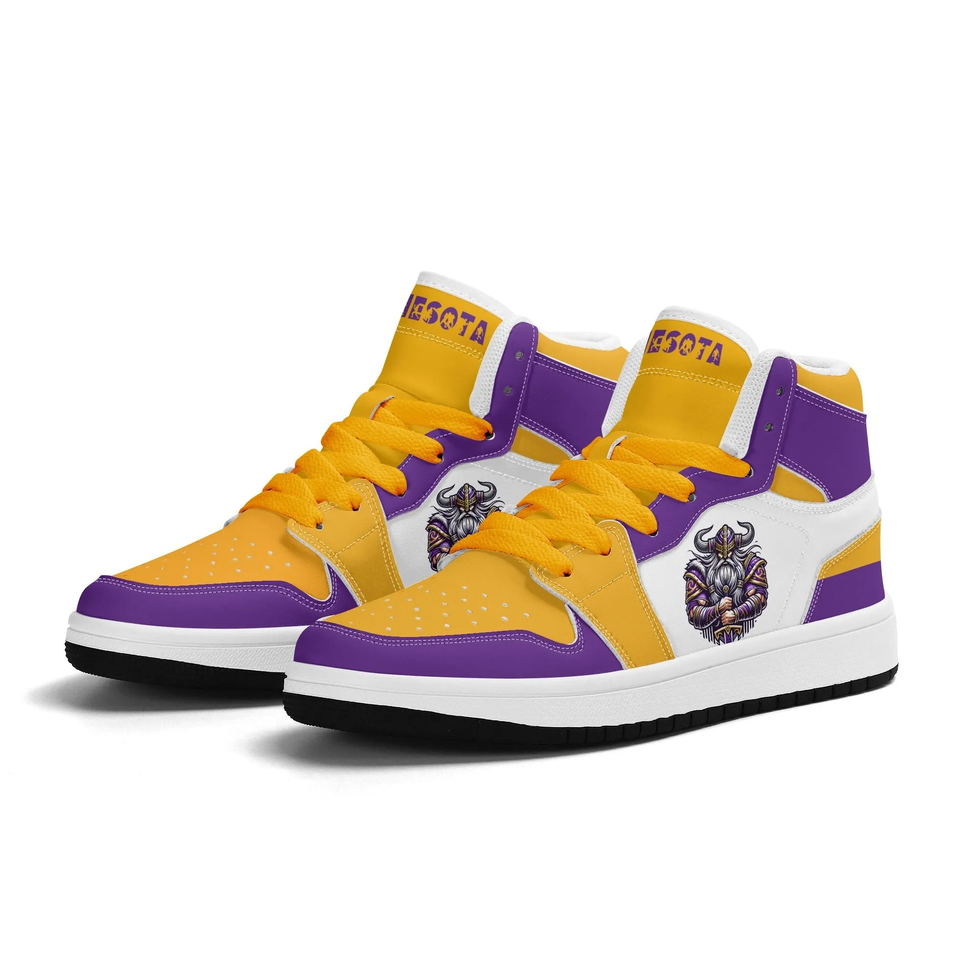 Minnesota Football Team Themed Shoes For Kids