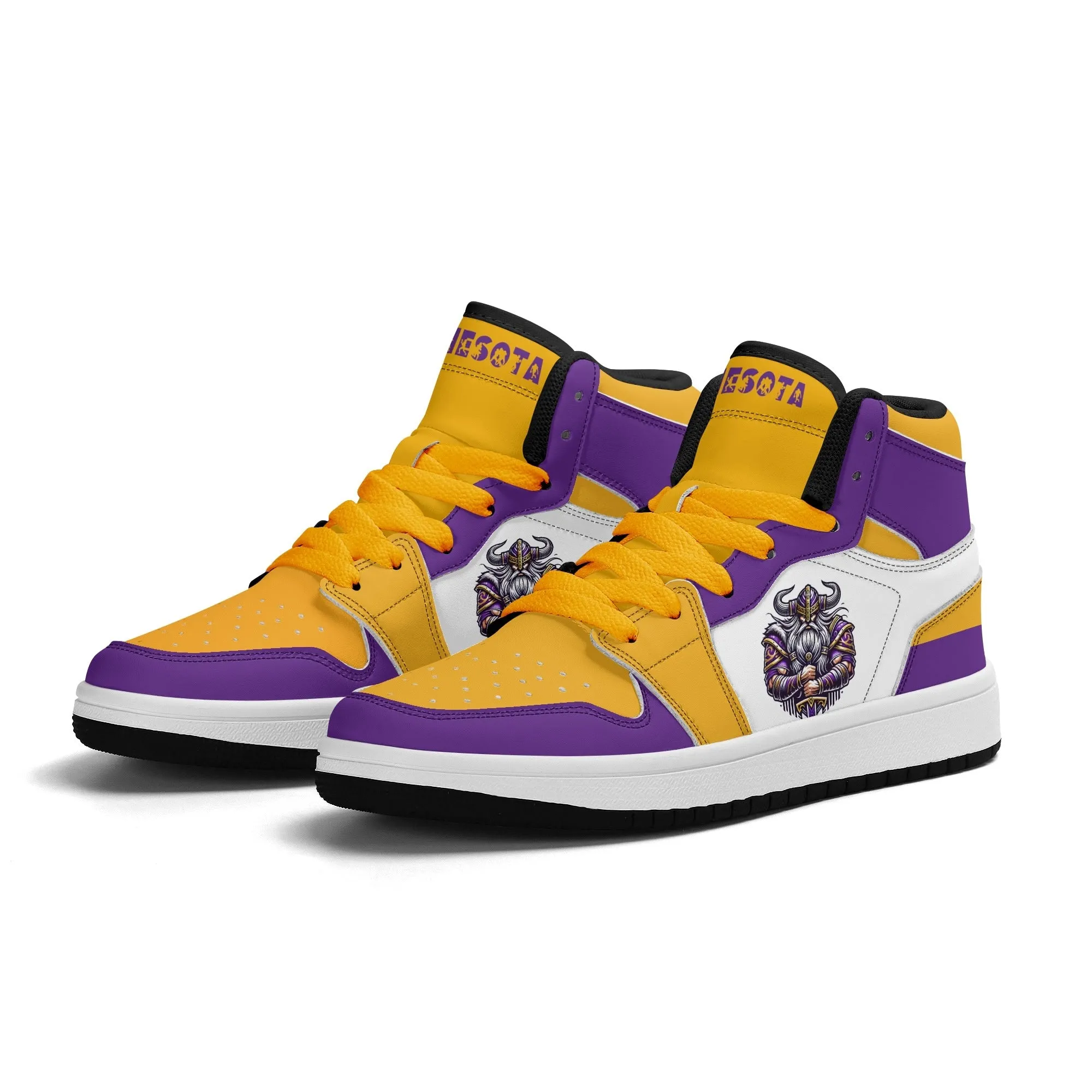 Minnesota Football Team Themed Shoes For Kids