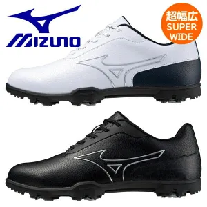 Mizuno Golf Shoes Wide Style Light ST 4E Ultra Wide Waterproof Men's MIZUNO 51GQ2340