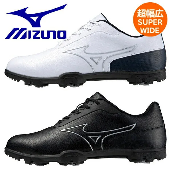 Mizuno Golf Shoes Wide Style Light ST 4E Ultra Wide Waterproof Men's MIZUNO 51GQ2340