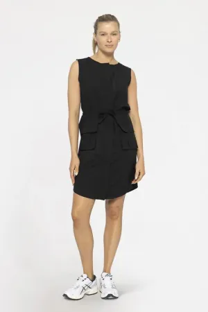MONO B Versatile Drawstring Waist Tank Dress