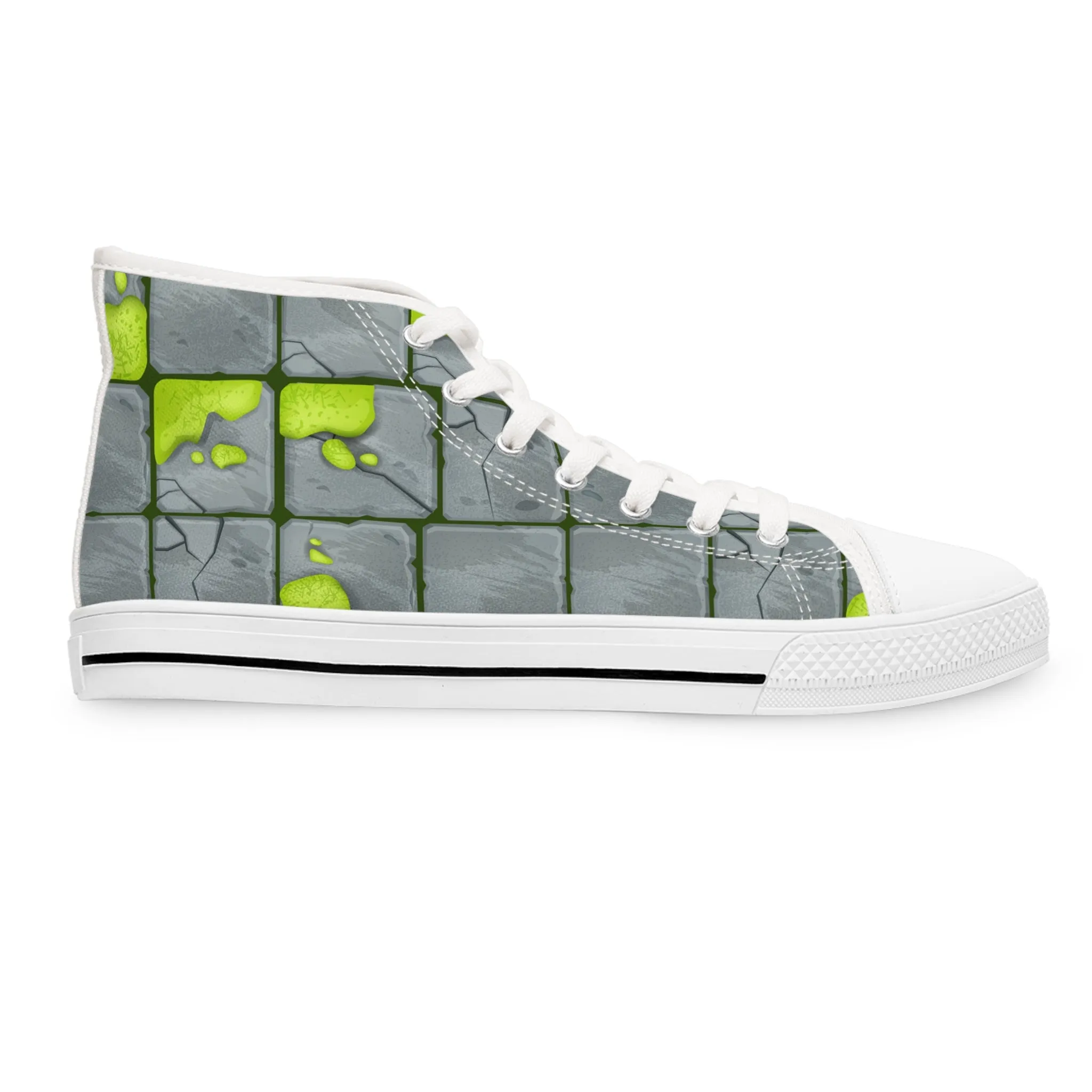 Moss Pavement Women's High Top Sneakers