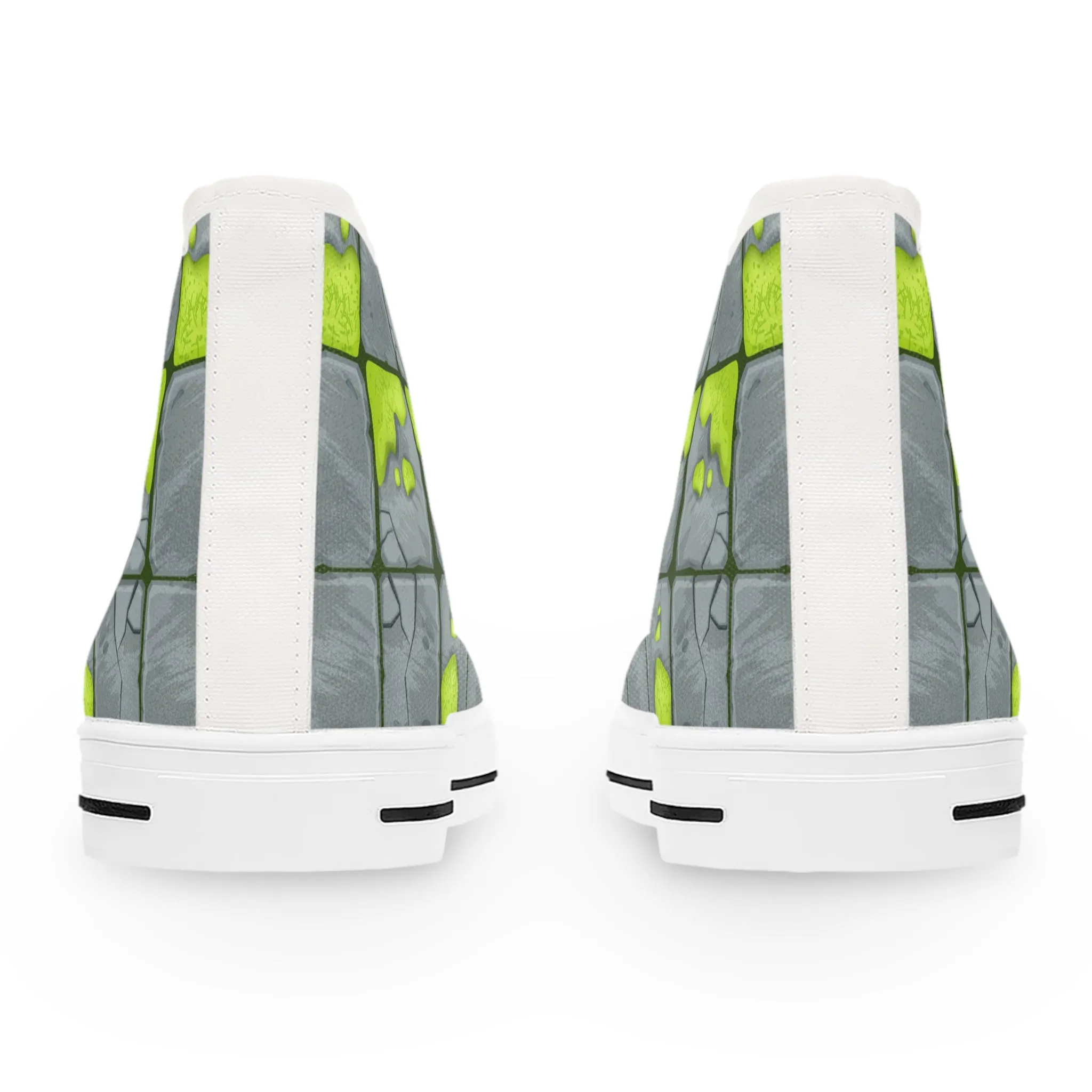 Moss Pavement Women's High Top Sneakers