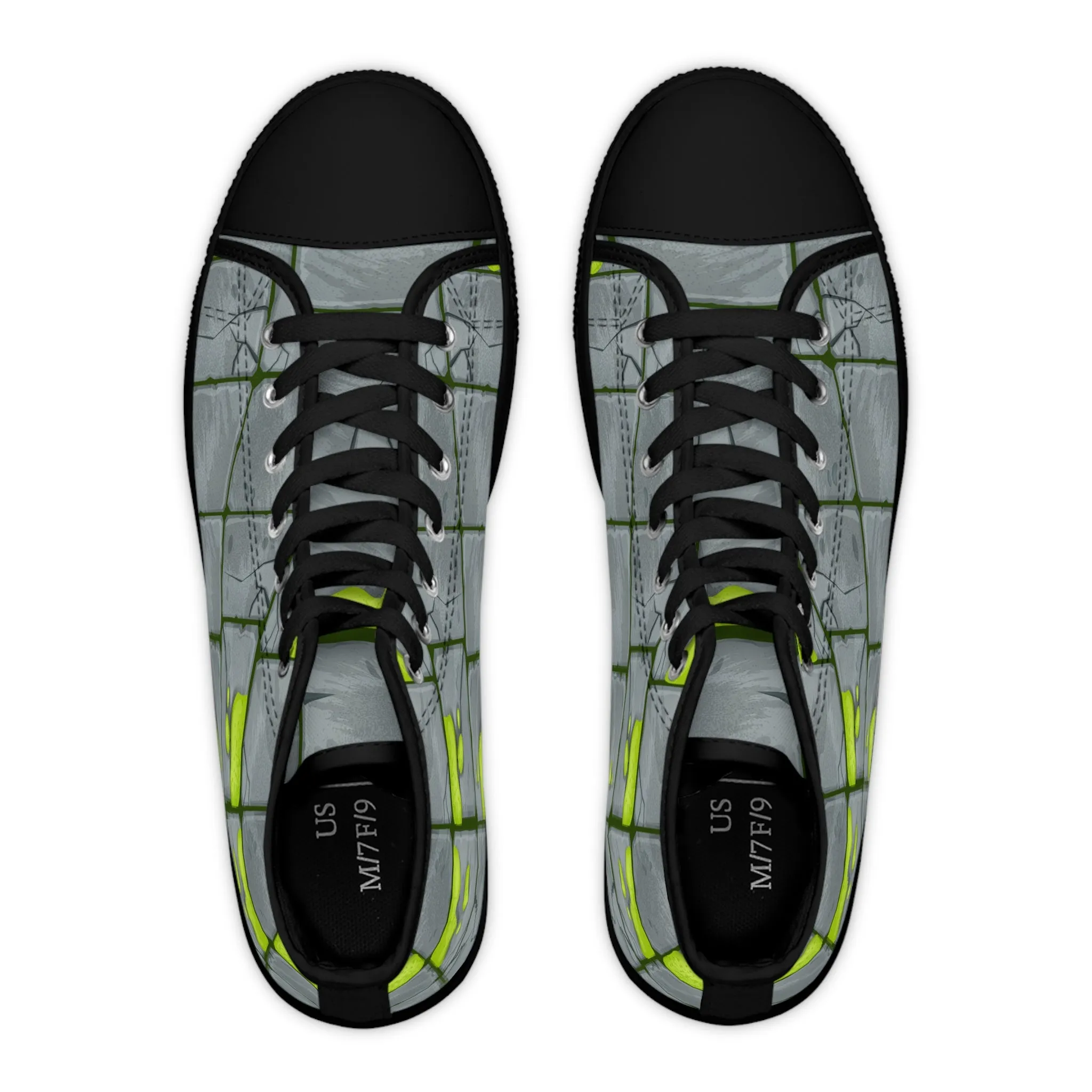 Moss Pavement Women's High Top Sneakers