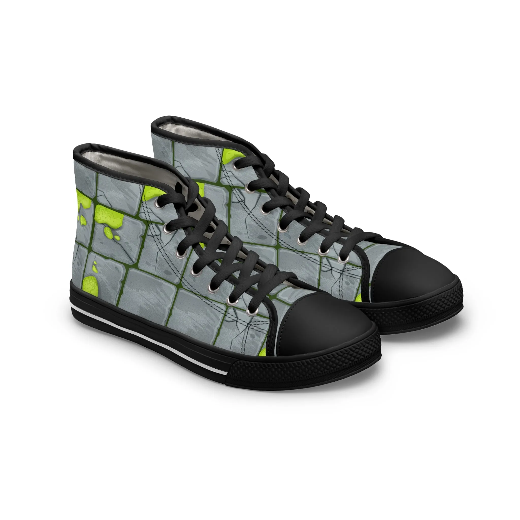 Moss Pavement Women's High Top Sneakers