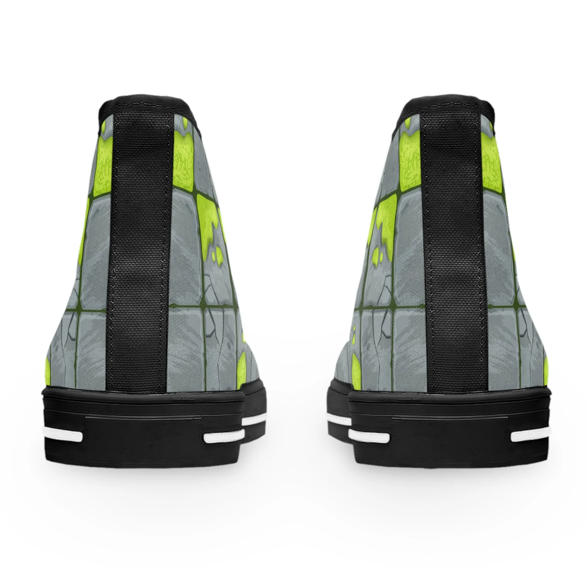 Moss Pavement Women's High Top Sneakers