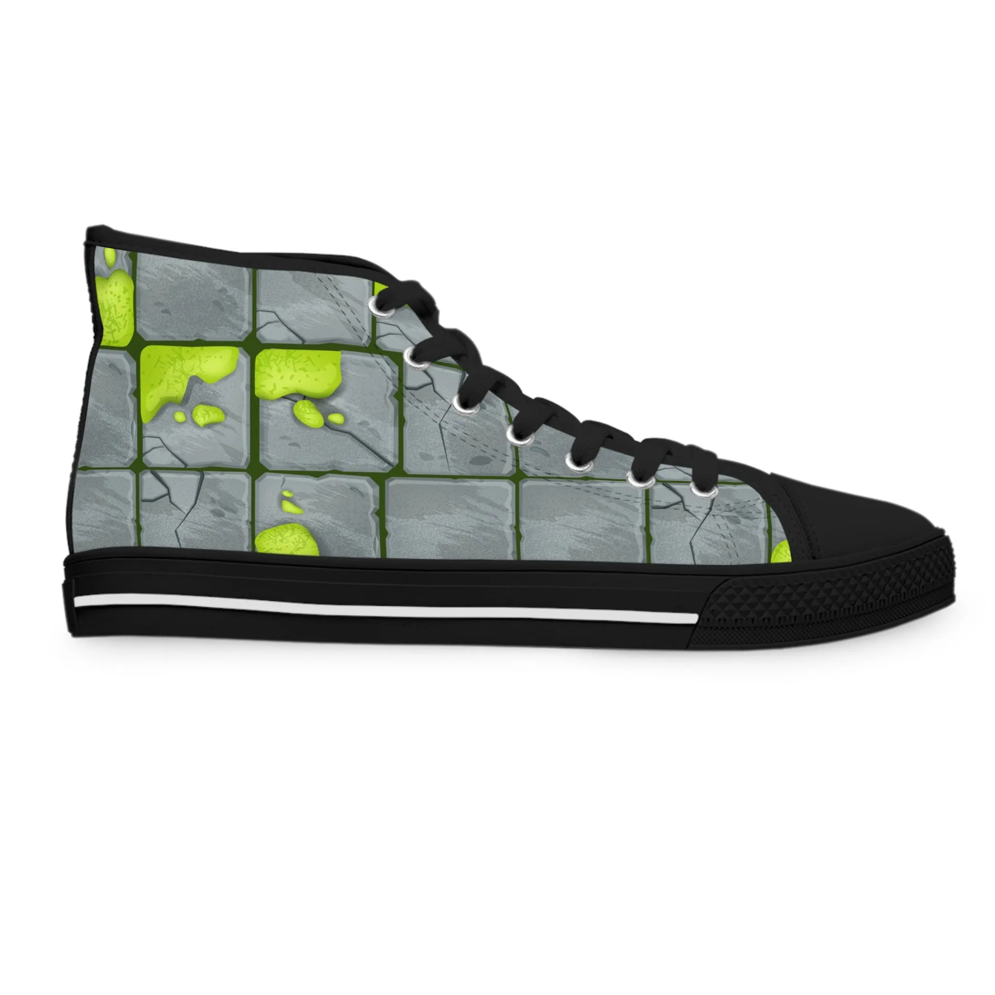 Moss Pavement Women's High Top Sneakers