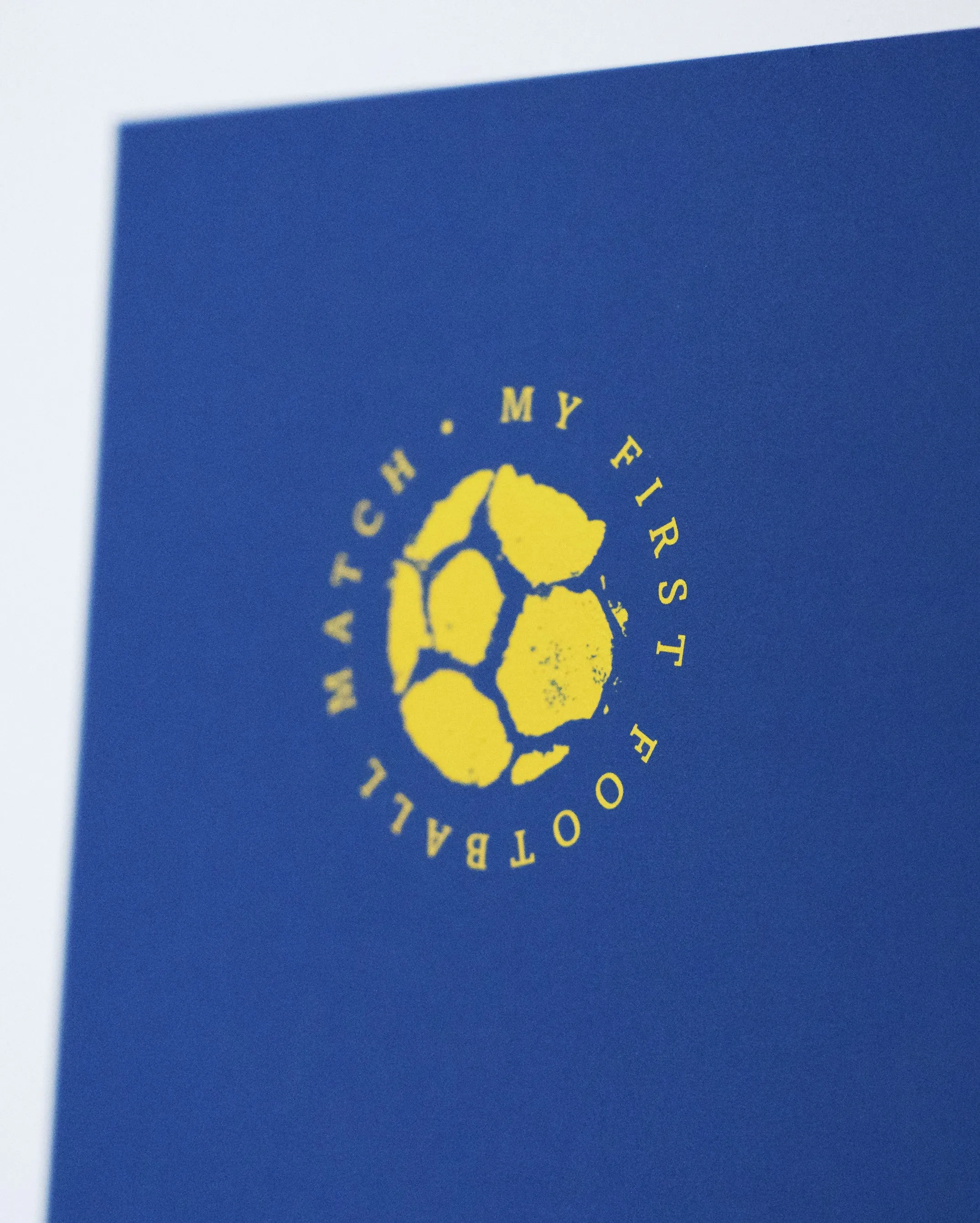 My first match – personalised prints
