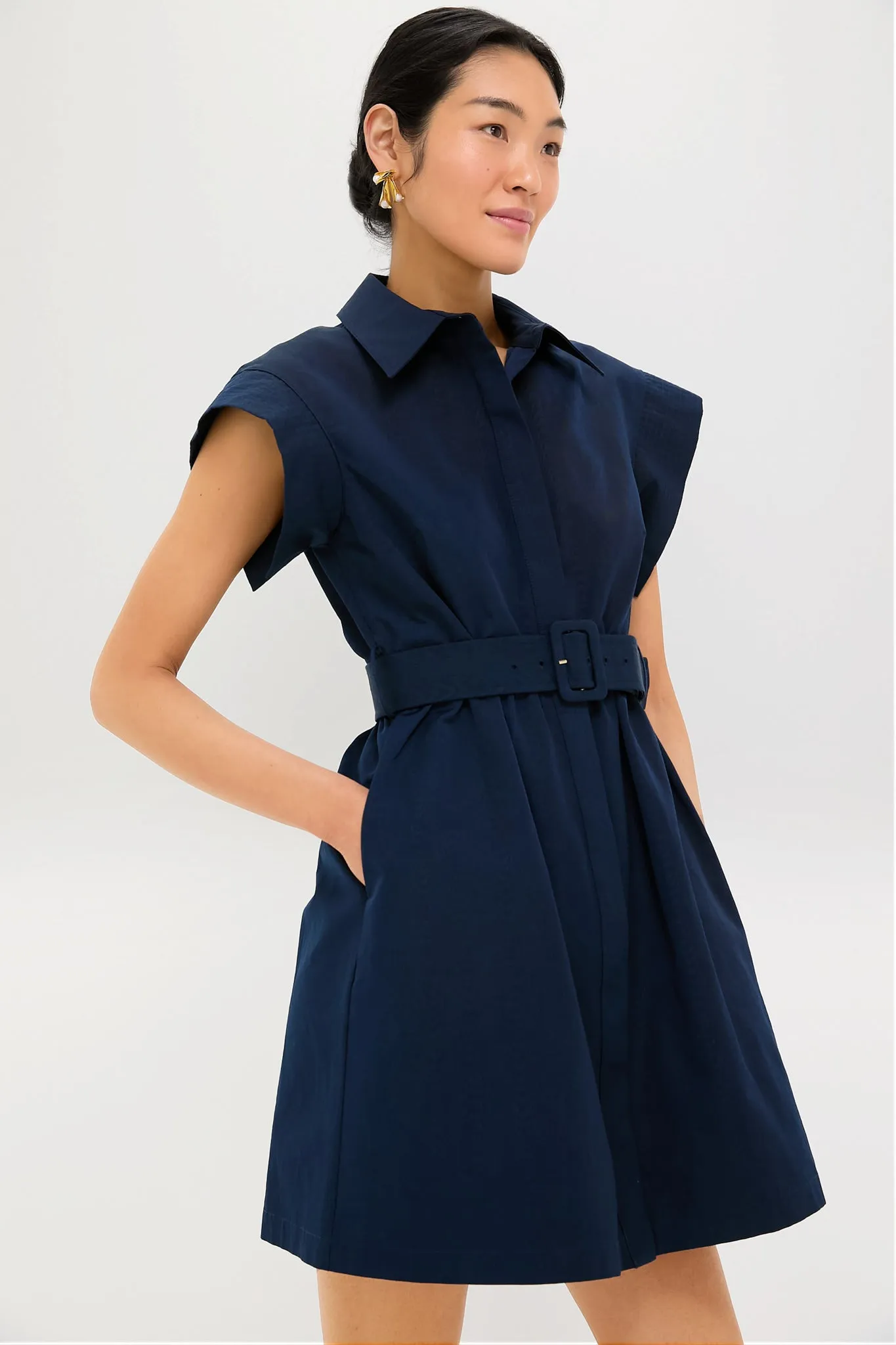 Navy Mini Chloe Dress