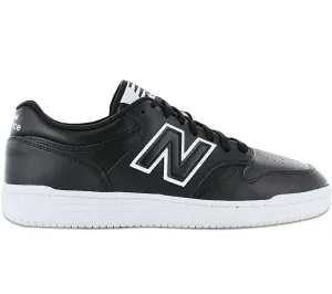 New Balance BB 480 - Herren Schuhe Leder Schwarz BB480LBT