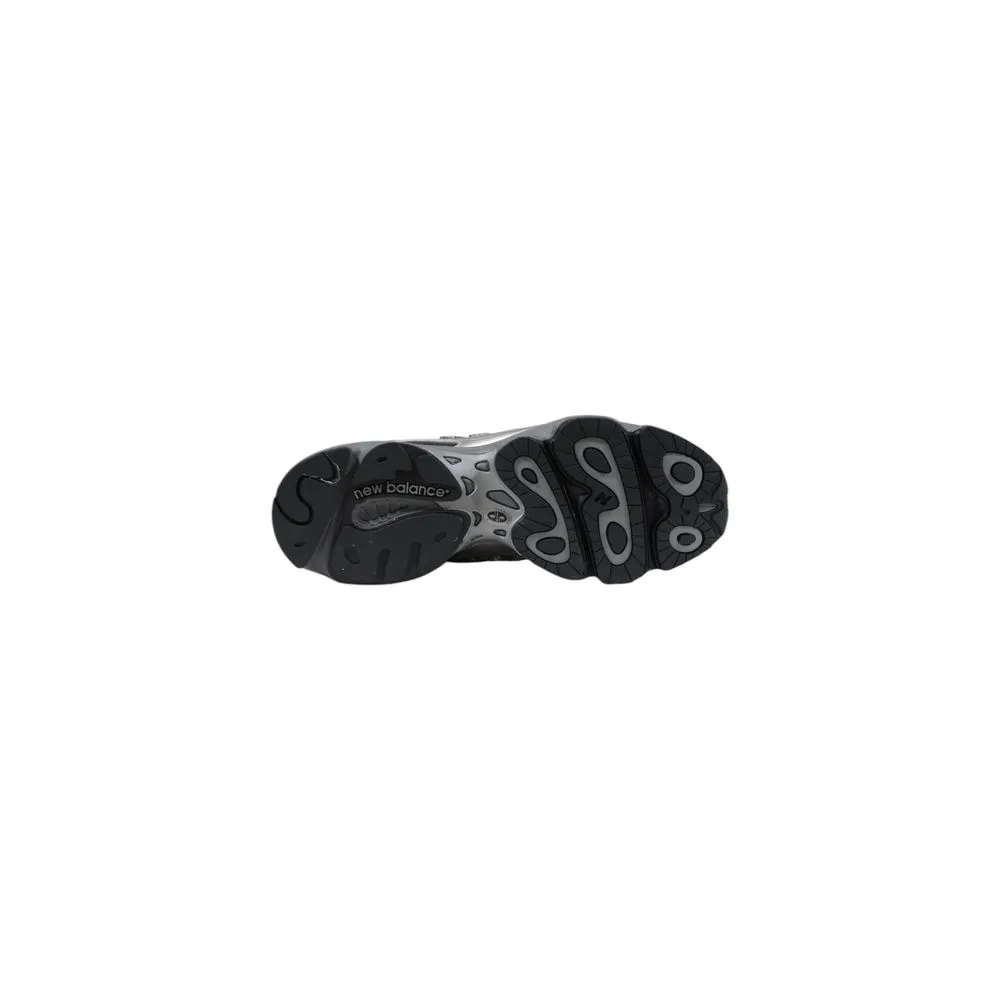 New Balance Silver Synthetic Sneaker