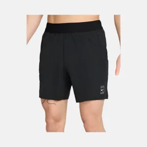 Nike Court Advantage Men's Dri-FIT 6" Tennis Shorts -Black/White