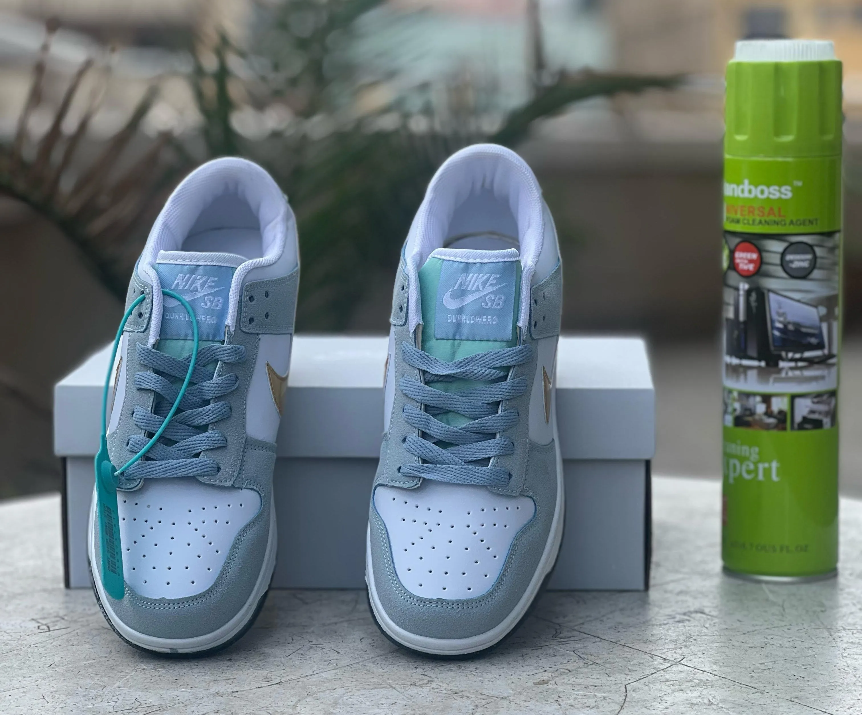 Nike Dunk Low - Grey/White/Gold