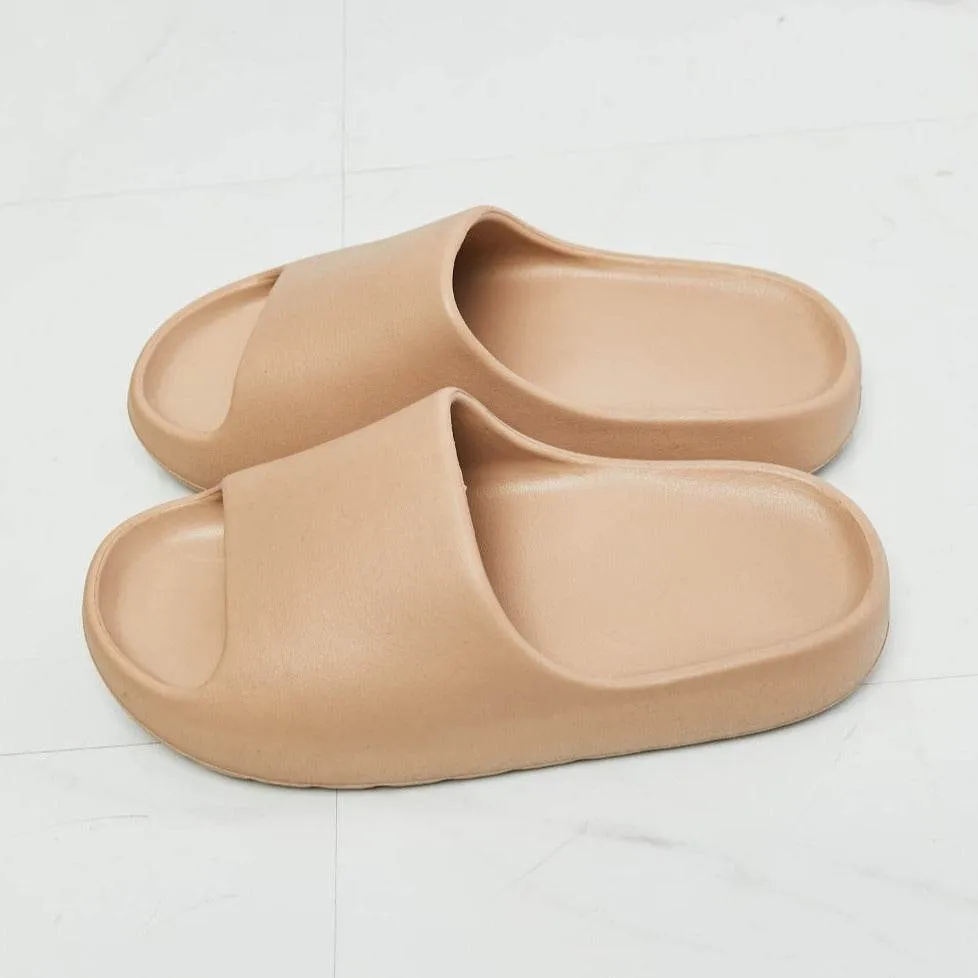 NOOK JOI In My Comfort Zone Slides in Beige