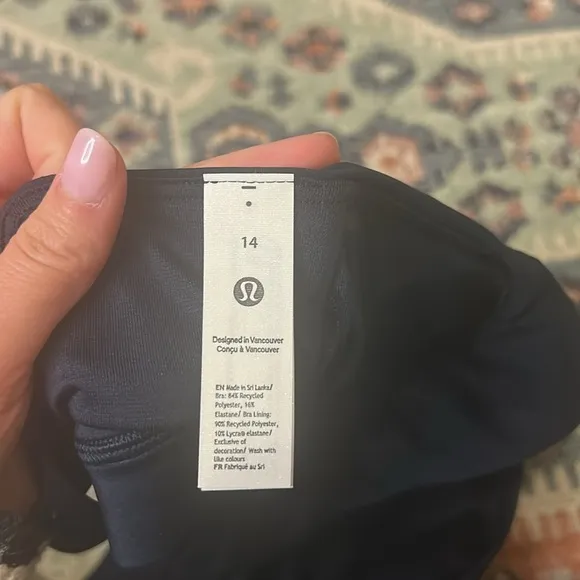 NWT Lululemon Envital Bra B/C Cups