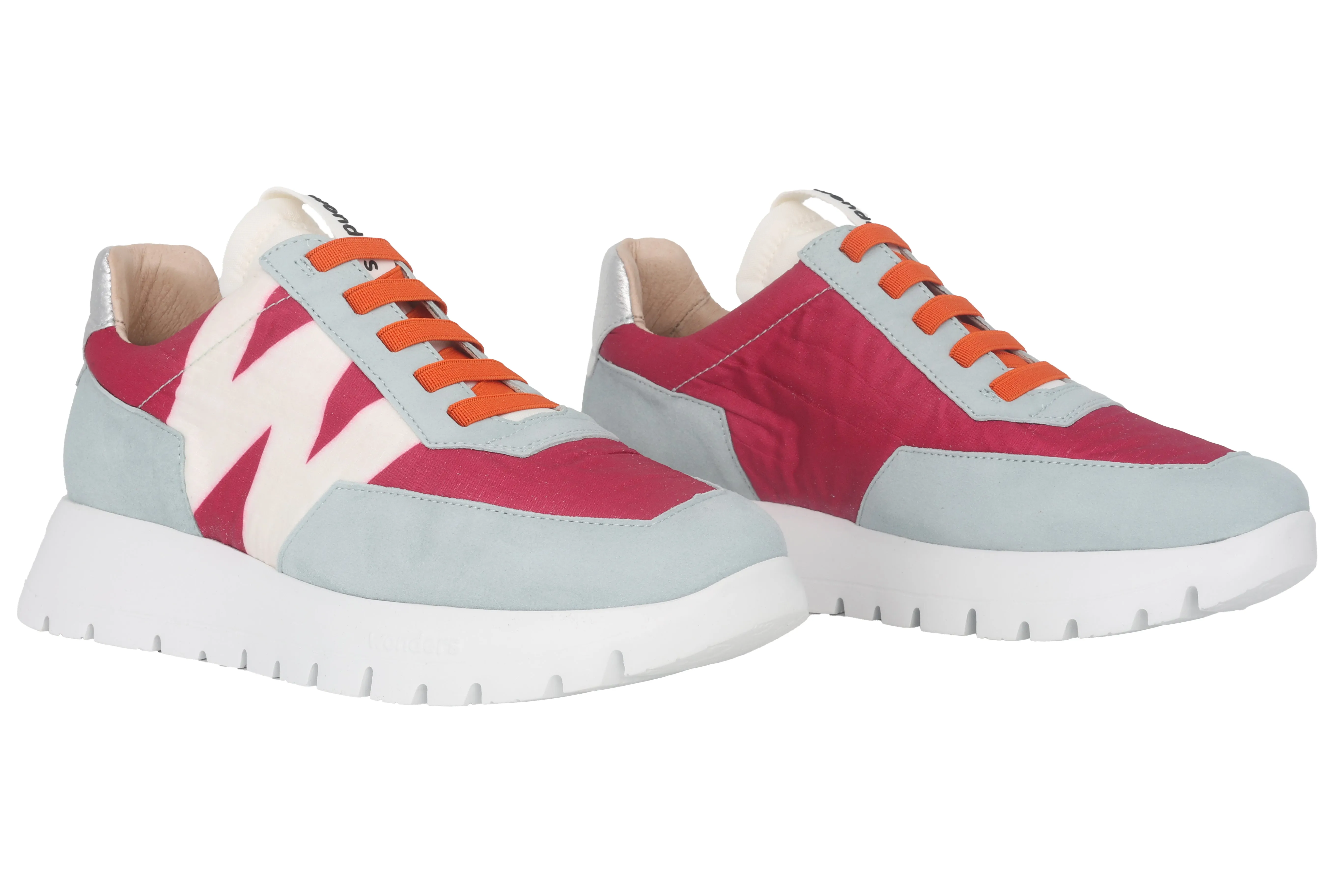 'Odisei' women's sneaker - blue pink mix