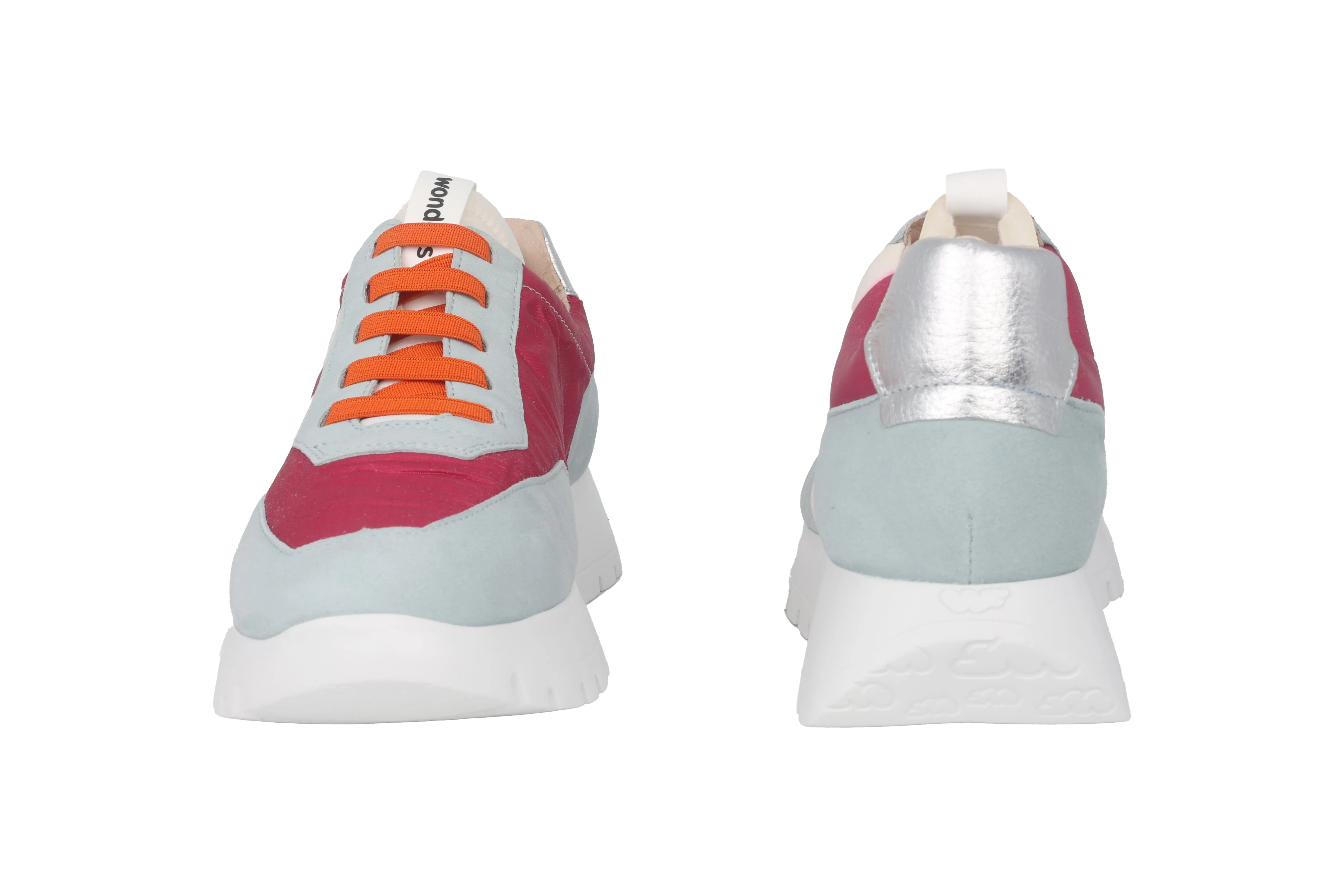 'Odisei' women's sneaker - blue pink mix