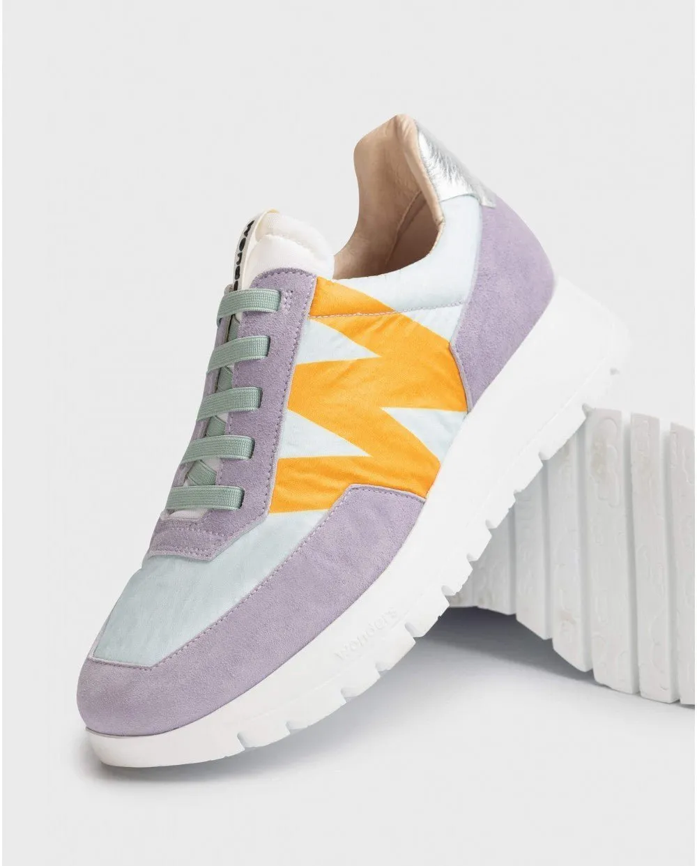 'Odisei' women's sneaker - purple mix