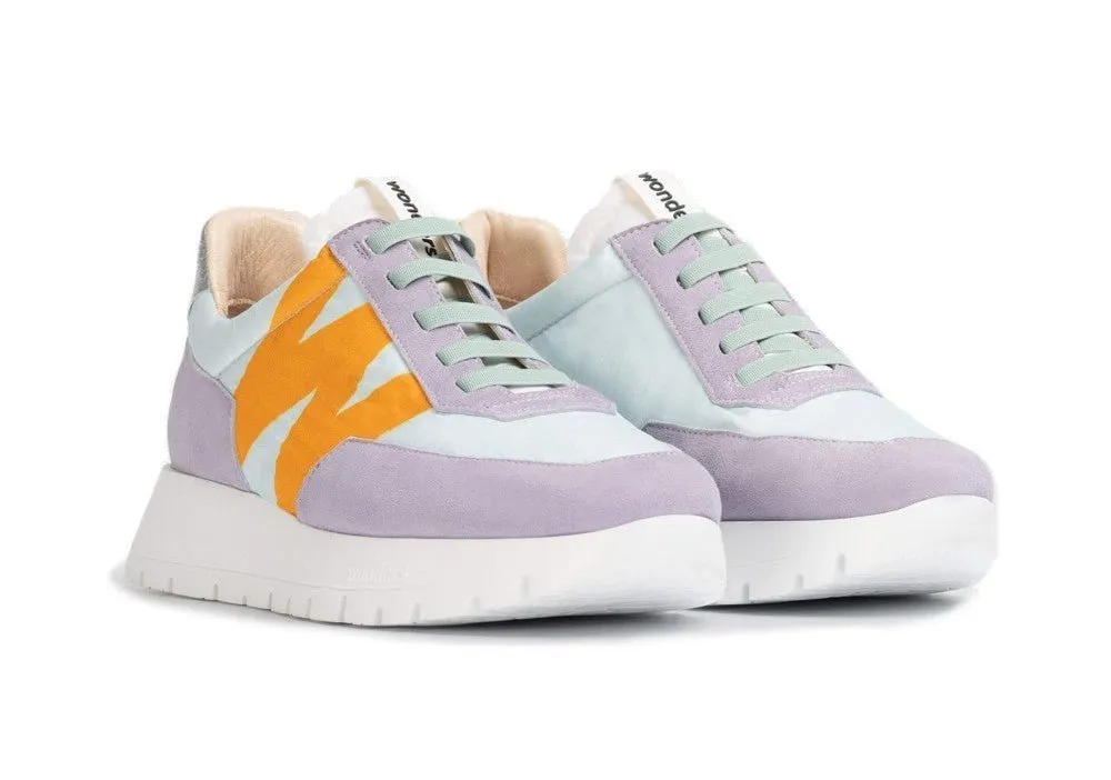 'Odisei' women's sneaker - purple mix