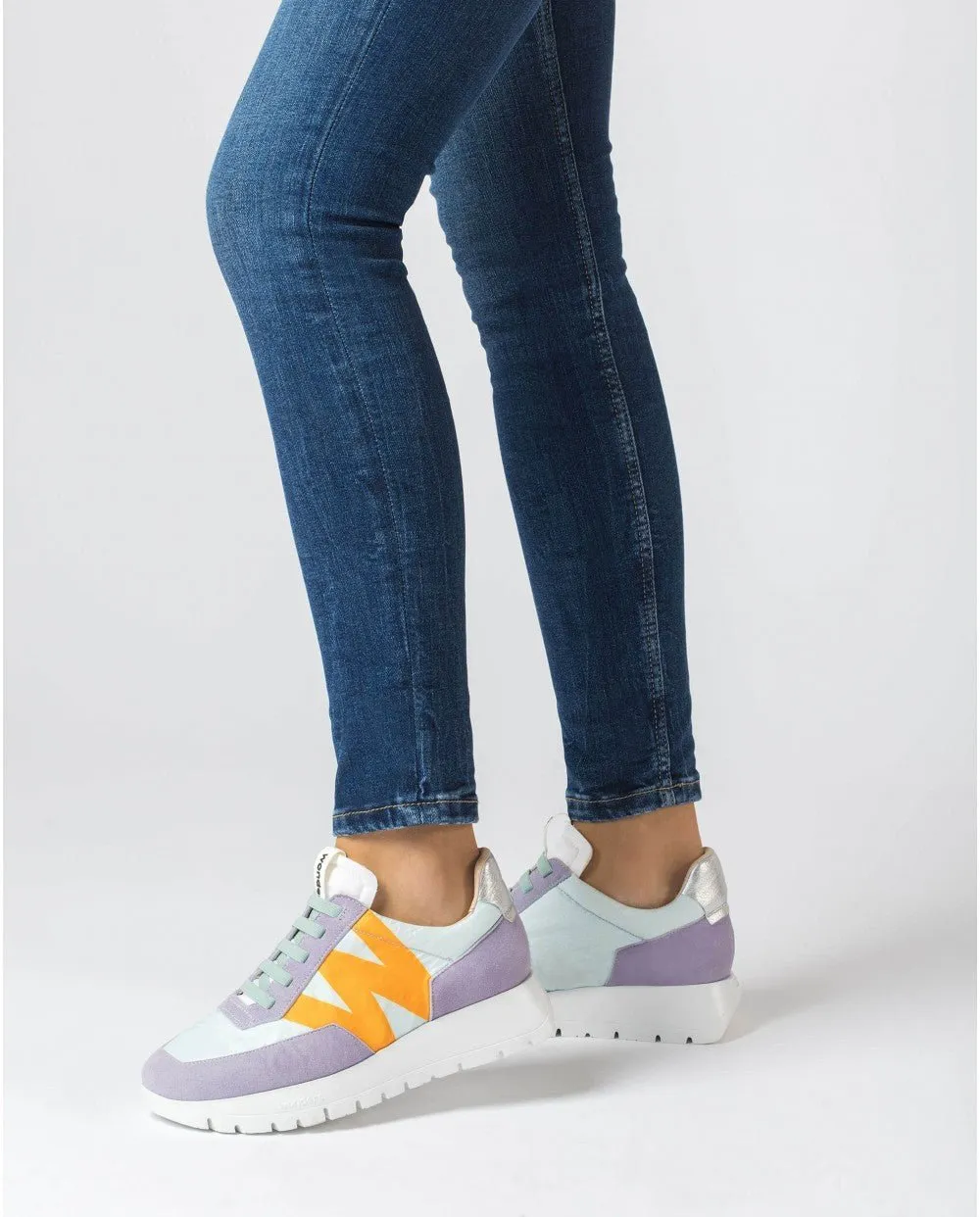 'Odisei' women's sneaker - purple mix