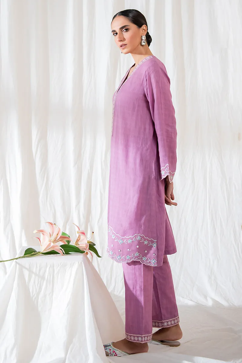 ORCHID HAZE-2PC (SHIRT & TROUSER)