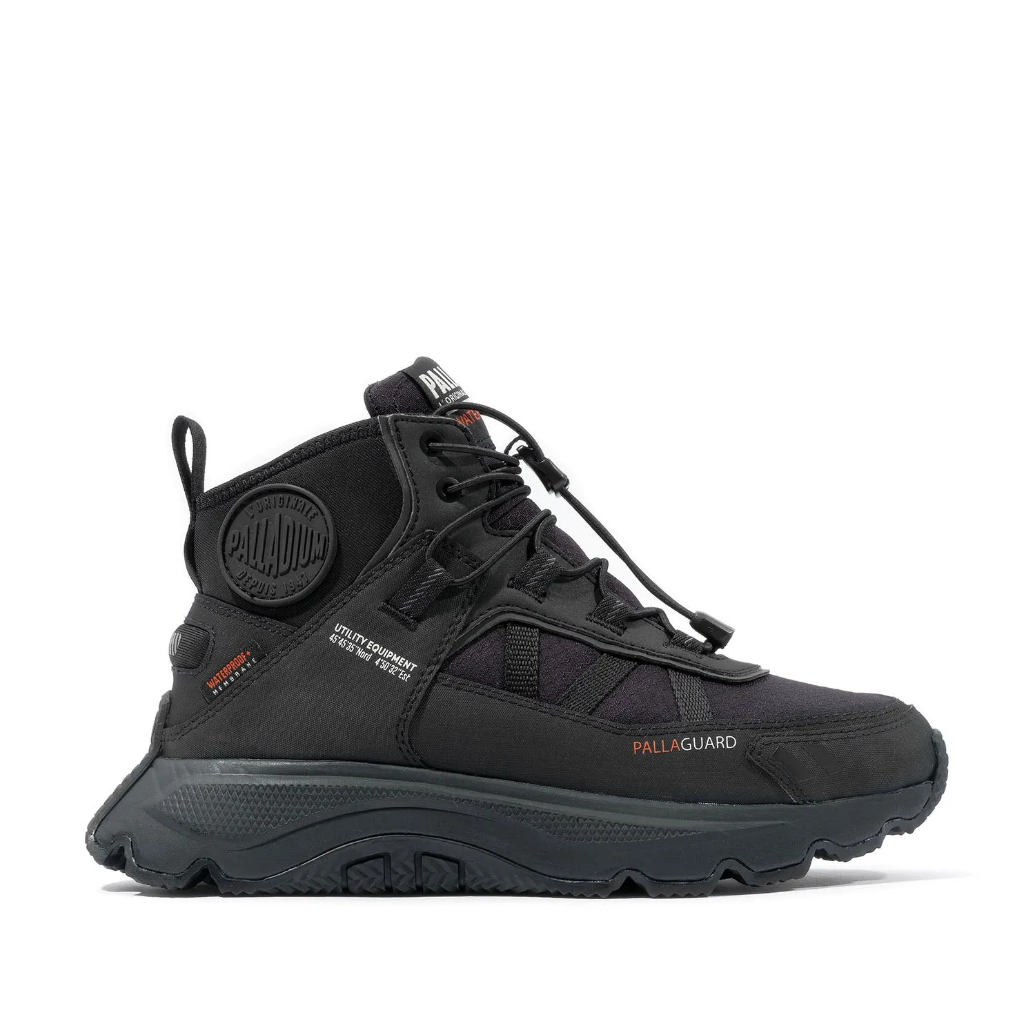 Palladium Unisex Thunder Mid Prtct WP  in Black