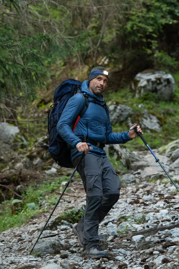 Pantalon modulable 2 en 1 et résistant de trek montagne - MT100 Homme