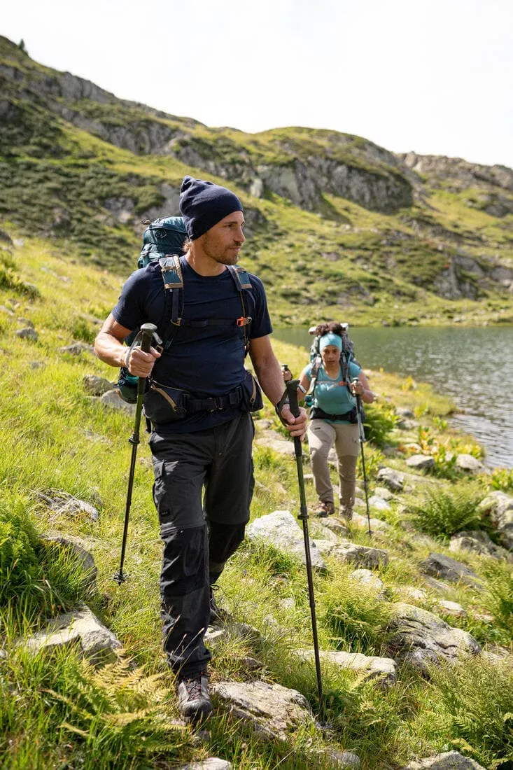 Pantalon modulable 2 en 1 et résistant de trek montagne - MT100 Homme